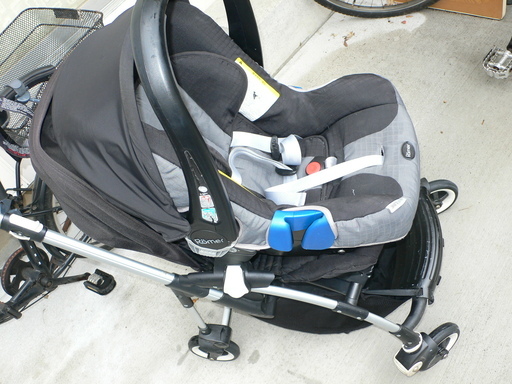 Bugaboo Bee + Plus, Front Bar & Roemer Baby-Safe Seat 一式 バガブービープラス レーマー ベビーカー ストローラー ベビーシート