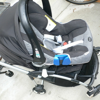 Bugaboo Bee + Plus, Front Bar & Roemer Baby-Safe Seat 一式