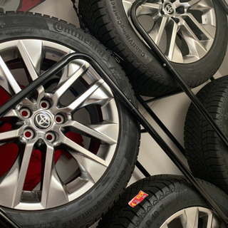 【引き取り開始中】235/55/R19 スタッドレス(ホイール付)