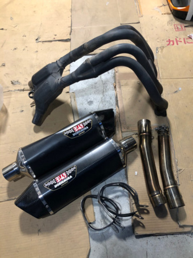 【廃盤】ヨシムラ GSX1300R隼用 マフラー/スリップオン HEPTA FORCE サイクロン SMC/カーボンエンド/メタルマジック/エキマニ