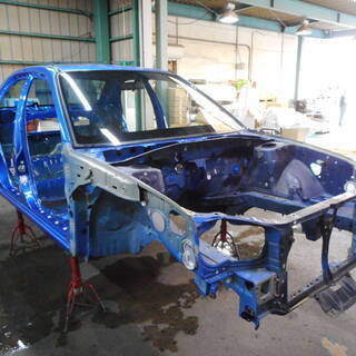 インプレッサ　WRX　骨格　ホワイトボディ　フレーム　GDA　GDB