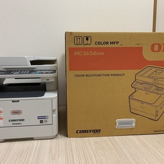 コピー機　レーザー　プリンター　本体　沖　MC362dnw の画像