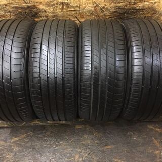 DUNLOP LE MANS V 245/45R17 17インチ 夏タイヤ 4本 2017年製 バリ溝 レクサスIS ベンツEクラス CLSクラス等　(VTE210) クレジットカード QR決済可能