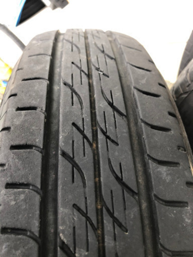 軽自動車　１３インチ　タイヤ　バリ山　ブリジストン