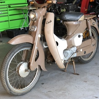 希少　ホンダ　スーパーカブ　C100　レトロ　ヴィンテージ　旧車　書類あり　札幌発の画像