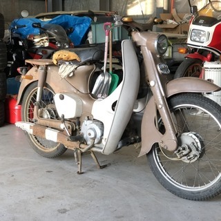 希少　ホンダ　スーパーカブ　C100　レトロ　ヴィンテージ　旧車　書類あり　札幌発の画像