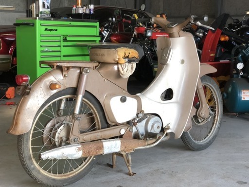 スーパーカブ C100 リアボックス 旧車 レトロ 希少 スーパーカブ C100 リアボックス 旧車 レトロ 希少 スーパーカブ