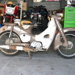 希少　ホンダ　スーパーカブ　C100　レトロ　ヴィンテージ　旧車　書類あり　札幌発の画像