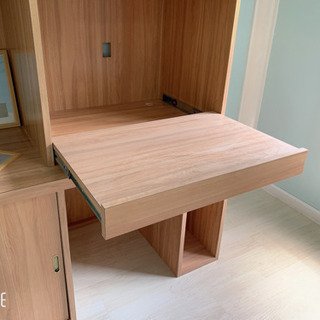 手作り造作棚の画像