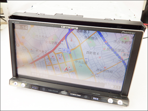 動作品/パイオニア◆カロッツェリア/AVIC-MRZ007◆HDDナビ/フルセグ/楽ナビ◆2015年度地図