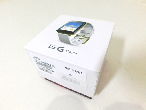 未使用品◇LGエレクトロニクス/G Watch LG-W100 スマートウォッチ/ウエアラブル端末◇