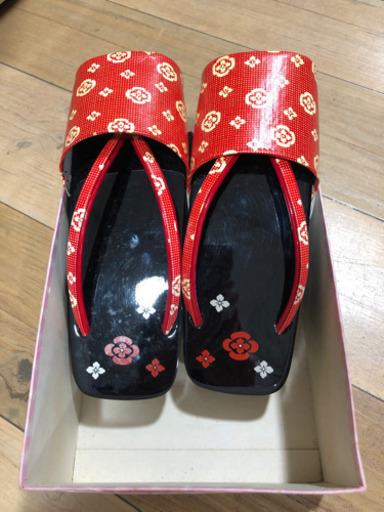 特価　オススメ　つま先　カバー付　下駄　履物