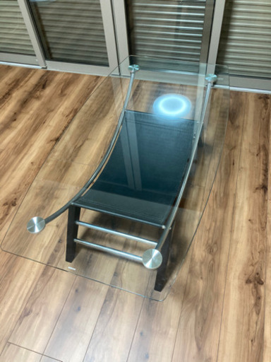 【ファニチャードーム】ガラステーブル