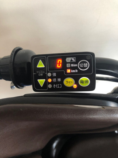 ブリジストン アンジェリーノ　20インチ 3人乗り 12.8ah 高年式　電動自転車　電動アシスト