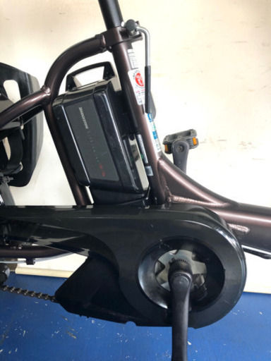 ブリジストン アンジェリーノ　20インチ 3人乗り 12.8ah 高年式　電動自転車　電動アシスト