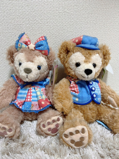 ディズニーシー15周年限定ダフィーシェリーメイぬいぐるみ