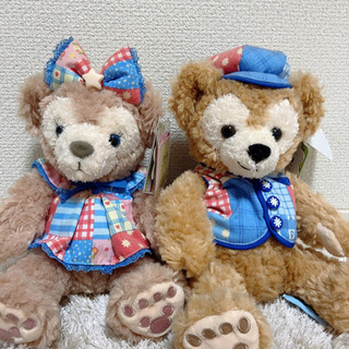 ディズニーシー15周年限定ダフィーシェリーメイぬいぐるみ