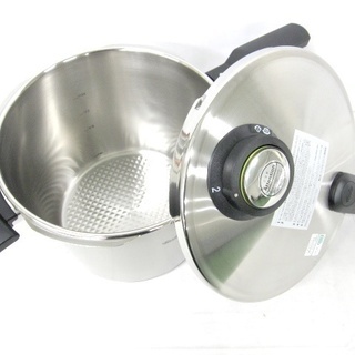 下松)Fissler フィスラー 圧力鍋 蒸し器 vitavit comfort コンフォート 6L ガス IH対応 ◆GG1552 GG15Bの画像