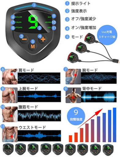 【簡単ダイエット】【ながら筋トレ】EMS腹筋ベルト