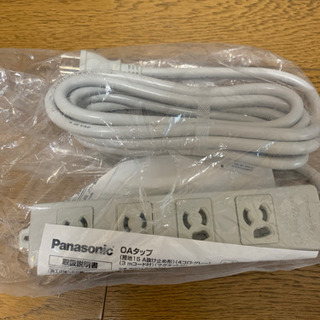 Panasonic  OAタップ　マグネット付き