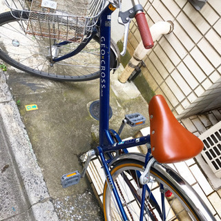 【引渡し者決まりました】自転車　青色　お譲りしますの画像