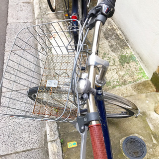 【引渡し者決まりました】自転車　青色　お譲りしますの画像
