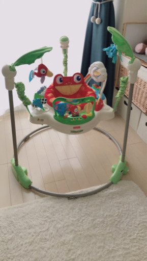 美品　ジャンパルー 美品！フィッシャープライス(fisher price) ゆかいなレインボー 