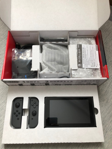 ニンテンドースイッチ本体（グレー）