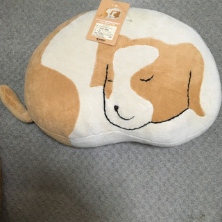 （株）京都西川　新品、未使用品　動物クッション（イヌ）の画像