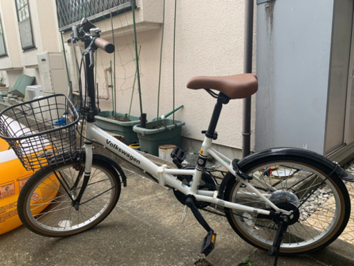 フォルクスワーゲン　折りたたみ式自転車