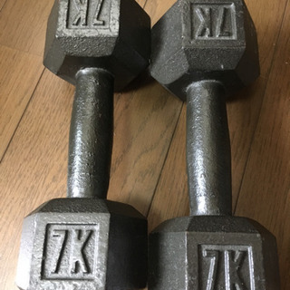 -売ります-7kgダンベル