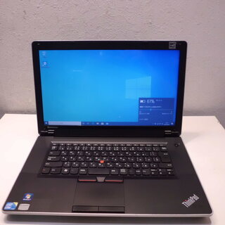 【Win10】thinkpad Edge i5CPU M520 メモリ4GB