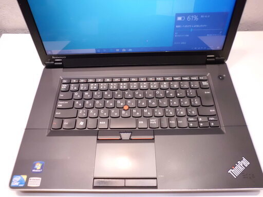 【Win10】thinkpad Edge i5CPU M520 メモリ4GB