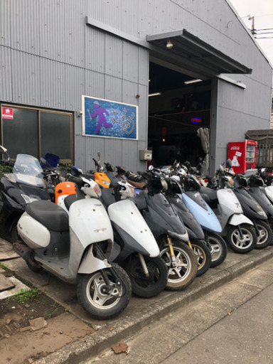 原付販売！車体先渡し！代金は月末でも可能！