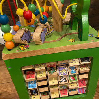 【予約中】知育　おもちゃ　木製　英語の画像