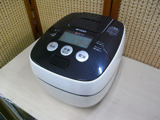 炊飯器 IH圧力釜 5.5合炊 2016年製 タイガー JPB-G101 TIGER ホワイト