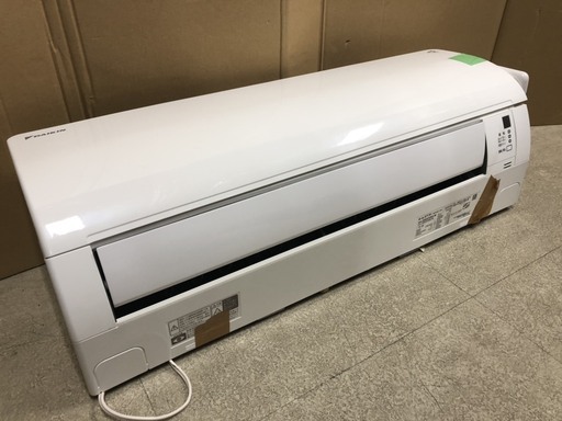 ☆中古 激安！！ 大阪取引限定☆　※保証期間3ヶ月　使用期間1年弱　ダイキン　ルームエアコン　2.2ｋｗ　6-8畳　AN22VES-W形　2018年製　DH004　￥29,800！！
