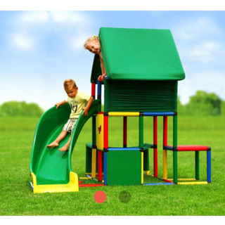 Bornelund ボーネルンド クアドロ カーブスライド滑り台