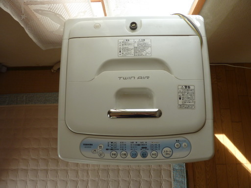 2007年製 洗濯機5kgお譲りします。