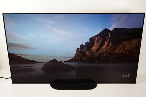 【テレビ】展示美品 SONY　ソニー55V型 有機ELテレビ BRAVIA KJ-55A9G/BS4K/110度CS4K放送に対応　2019年製