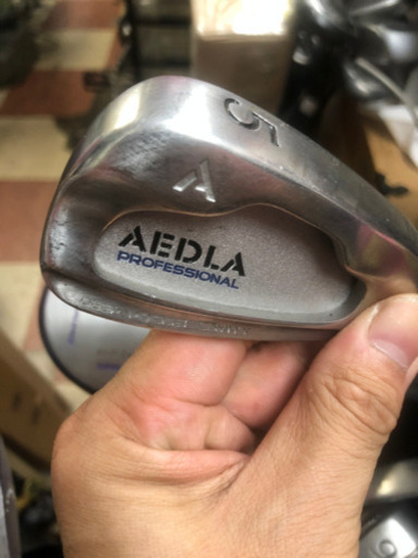ゴルフセット　バック付き アイアンAedla