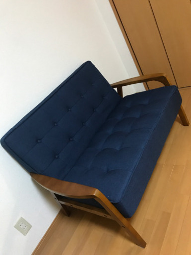ニトリ  布張りソファ2人用