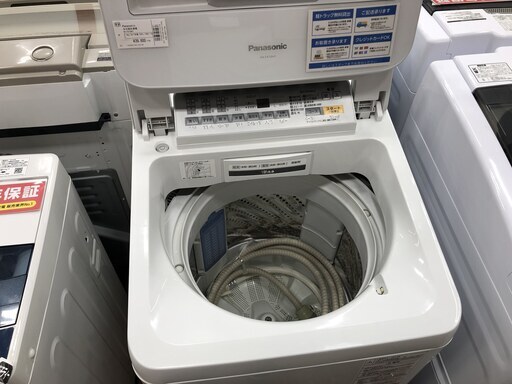 1年間保証付　Panasonic　全自動洗濯機　2017年製【トレファク所沢店】