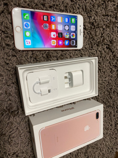 海外版iPhone7plus 256GB simフリー