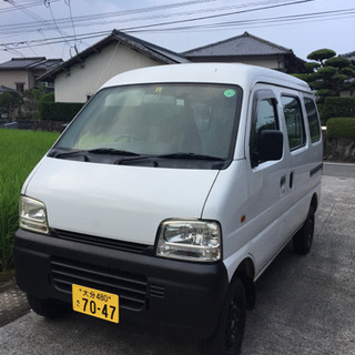エブリィ エアコン ほぼ2年車検付き リフトアップ済みです