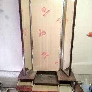 鏡台⚫三面鏡⚫昭和レトロ⚫ミラー⚫の画像