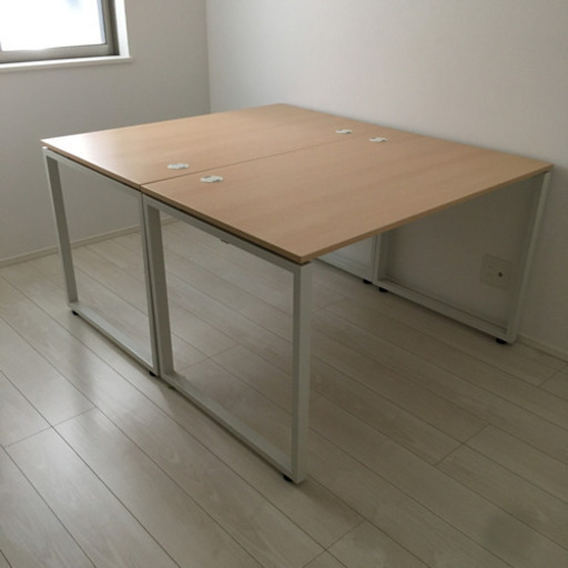 プラスPLUS SQ事務机 120×70 バラ売り可