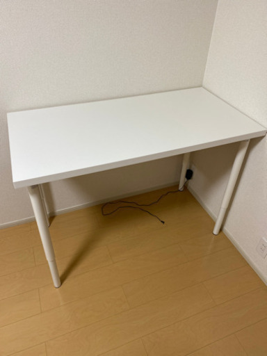 IKEA リンモン　デスク　ホワイト　イケア