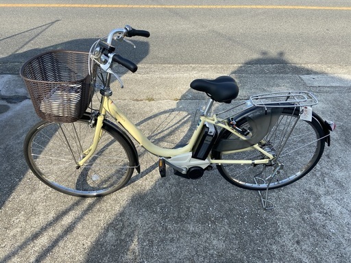 整備済新基準良品YAMAHA PAS 8.9AH 電動アシスト自転車w30