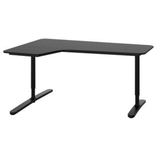 オフィス　デスク　IKEA （中古）高さ調節付き　机